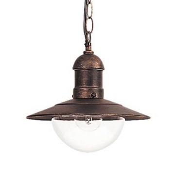 Brilagi - Spoljašnje viseće svetlo MOLDE 1xE27/60W IP44 bronza/patina