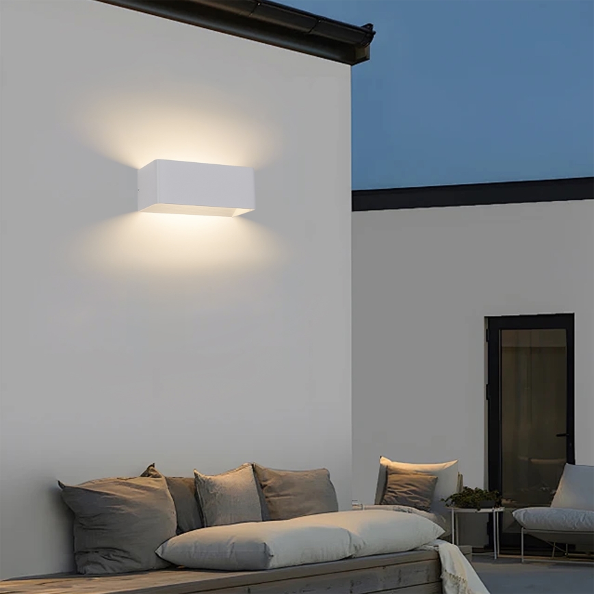 Brilagi - spoljašnje zidno LED svetlo DONNANI LED/7W/230V 20 cm belo IP44