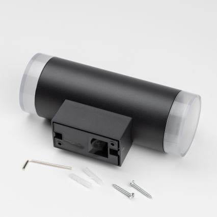 Brilagi - Spoljašnje zidno svetlo MATERA 2xGU10/30W/230V crno IP54
