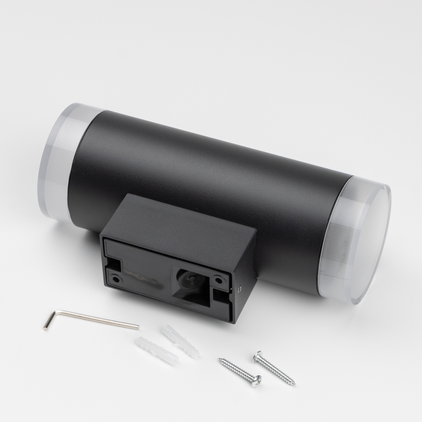 Brilagi - Spoljašnje zidno svetlo MATERA 2xGU10/30W/230V crno IP54