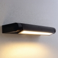 BRILAGI - Spoljašnje zidno svetlo za fasadu SALERNO LED/12W/230V 35,5 cm crna IP65