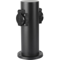 Brilagi - Spoljašnji stub za utičnice PILLAR 2Z SCHUKO 230V IP44, crni