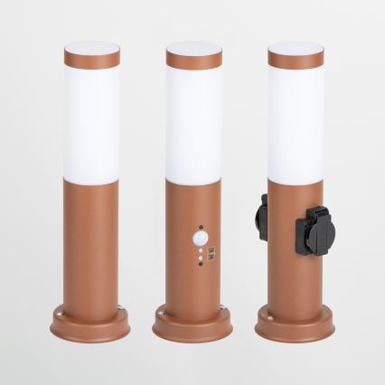 Brilagi - Spoljna lampa NOVA 1xE27/15W/230V 40 cm IP44 braon