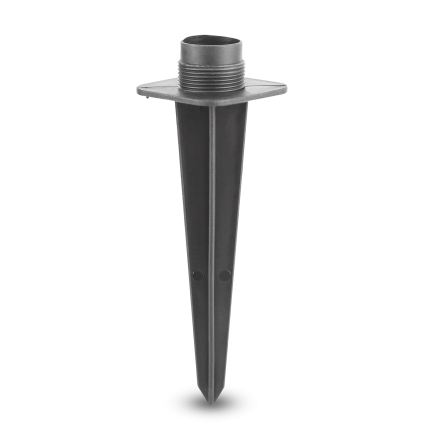 Brilagi - Spoljna lampa sa 2 SCHUKO utičnice 1xE14/15W/230V IP44 crna