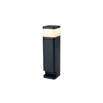 Brilagi - Spoljašnja lampa PILLAR sa dve SCHUKO utičnice, 1xG9/11W/230V, IP44, antracitna