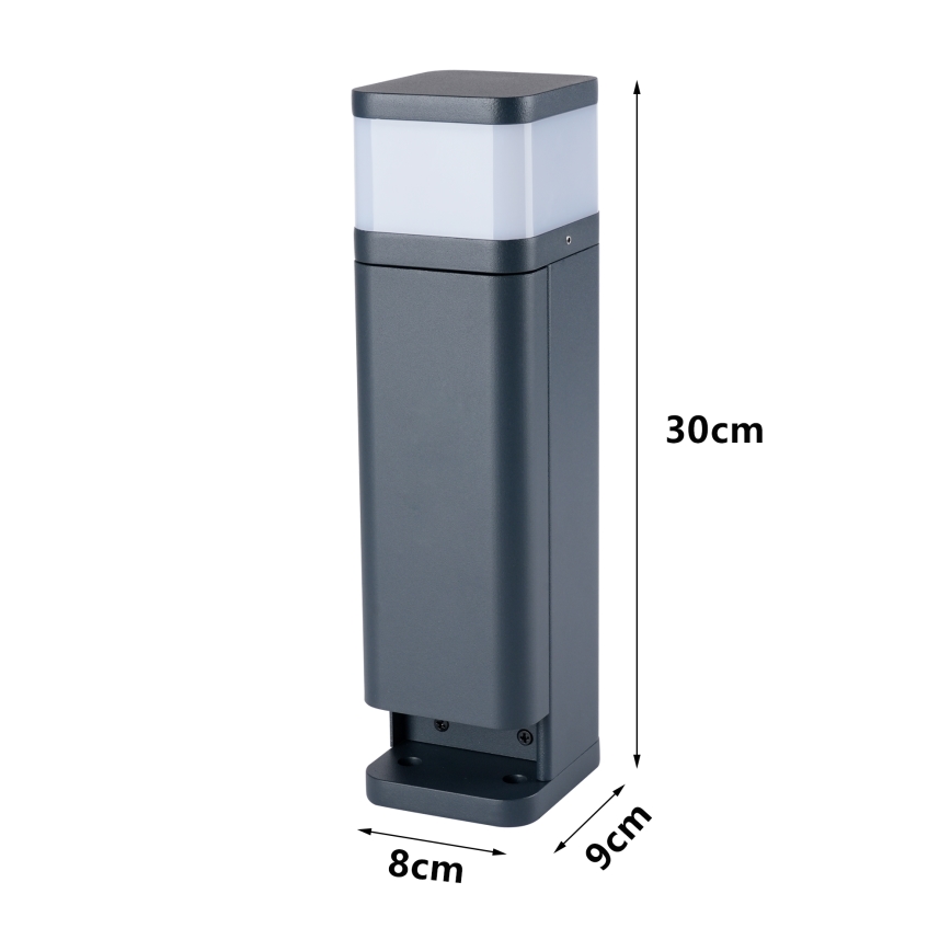 Brilagi - Spoljašnja lampa PILLAR sa dve SCHUKO utičnice, 1xG9/11W/230V, IP44, antracitna