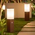 Brilagi - Spoljna lampa sa senzorom NOVA 1xE27/15W/230V 40 cm IP44 braon