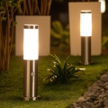 Brilagi - Spoljna lampa sa senzorom NOVA 1xE27/15W/230V 40 cm IP44 mat hrom