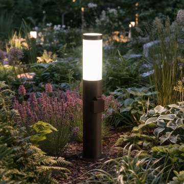 BRILAGI - Spoljna lampa sa utičnicom ELIA 1xE27/20W/230V IP44 50 cm antracit