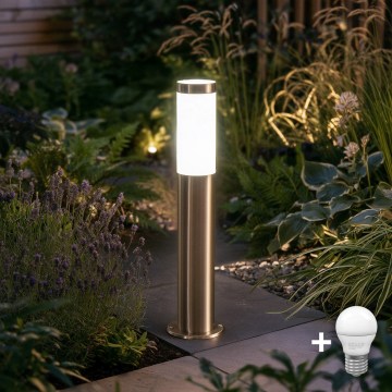 BRILAGI - Spoljna LED lampa ELIA 1xE27/7W/230V 4000K IP44 50 cm mat hrom