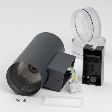 Brilagi - Spoljna zidna lampa MATERA 2xGU10/30W/230V antracit IP54