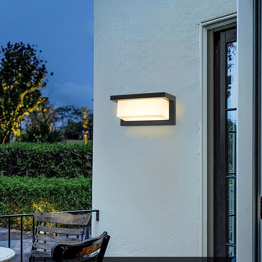 Brilagi - Spoljna zidna svetiljka BRICKY 1xE27/60W/230V crna IP54