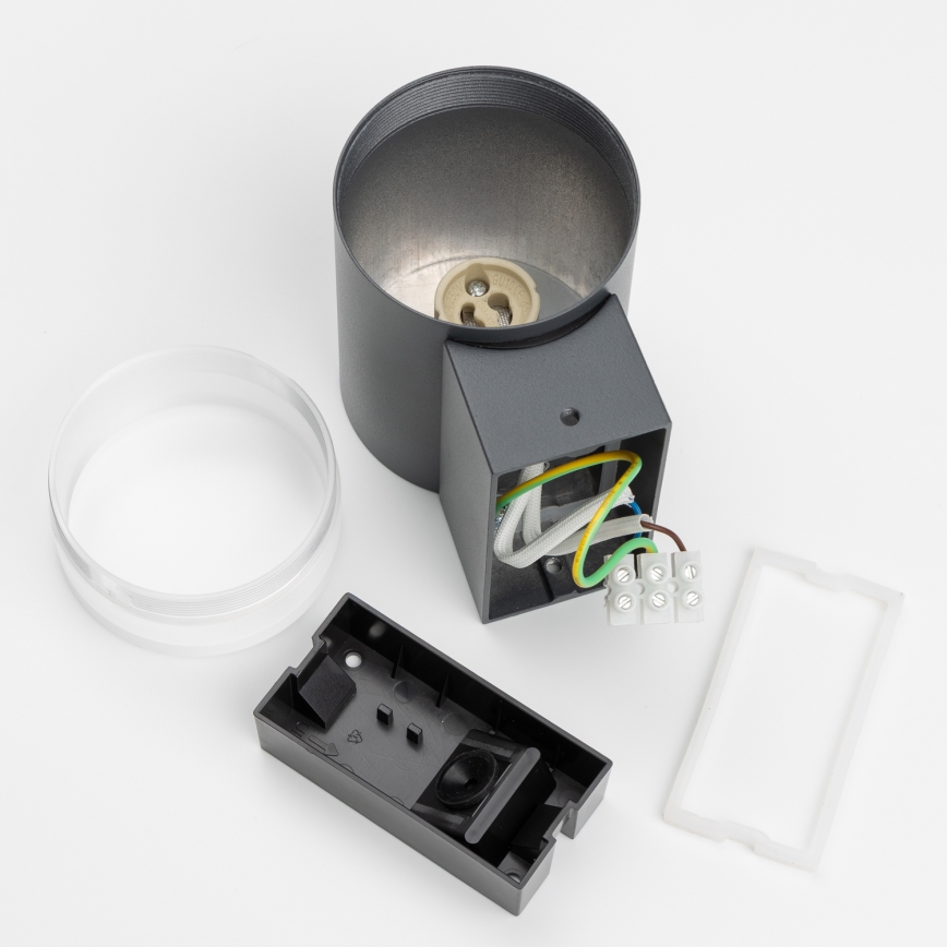 Brilagi - Spoljna zidna svetiljka MATERA 1xGU10/30W/230V antracit IP54