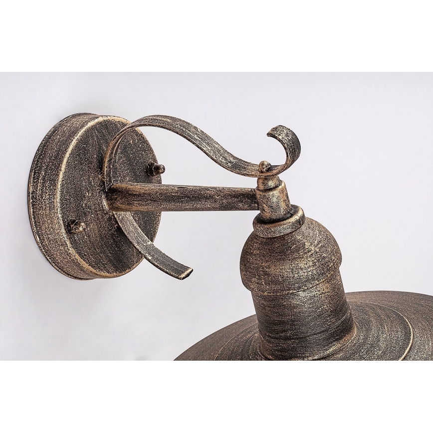 Brilagi - Spoljna zidna svetiljka MOLDE 1xE27/60W/230V IP44 bronza/patina