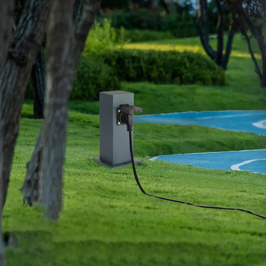 Brilagi - Spoljni stub sa utičnicom PILLAR 1Z SCHUKO 230V IP44 antracit