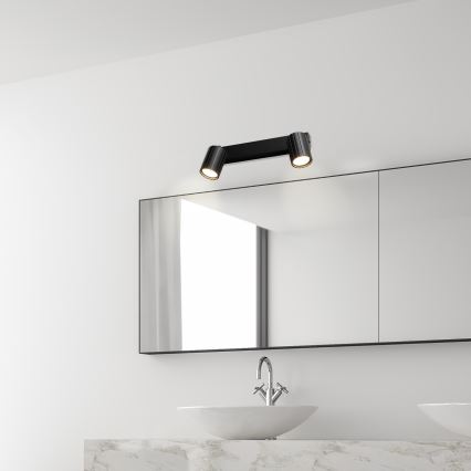 Brilagi - spot svetiljka CRISPINA 2xGU10/10W/230V crna