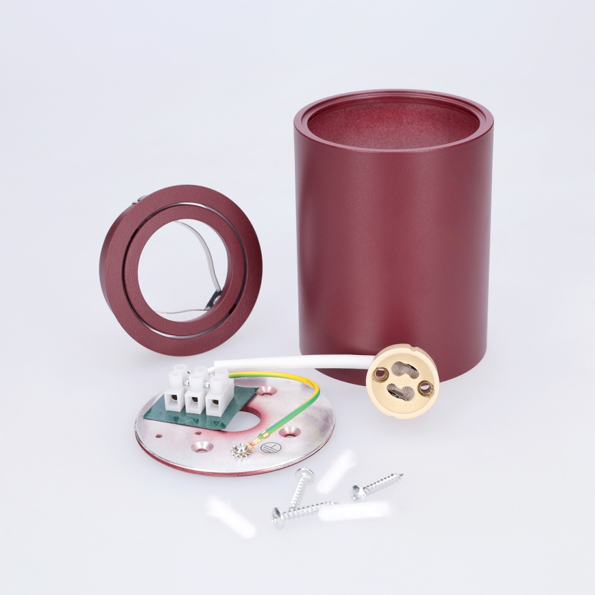 BRILAGI - Spot svetiljka MIA 1xGU10/30W/230V 100x80 mm bordo