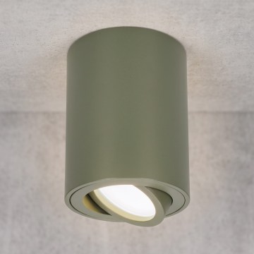 BRILAGI - Spot svetiljka MIA 1xGU10/30W/230V 100x80 mm tamno zelena