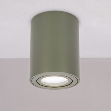 BRILAGI - Spot svetiljka MIA 1xGU10/30W/230V 100x80 mm tamno zelena