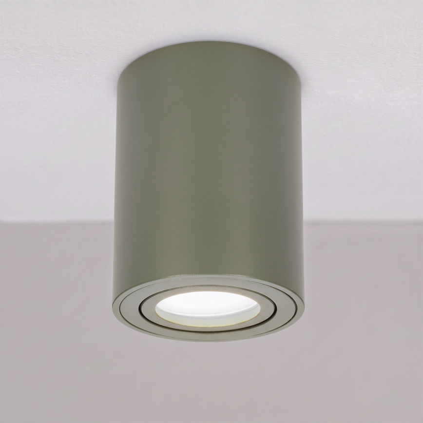 BRILAGI - Spot svetiljka MIA 1xGU10/30W/230V 100x80 mm tamno zelena
