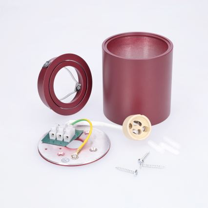 BRILAGI - Spot svetiljka MIA 1xGU10/30W/230V 84x80 mm bordo