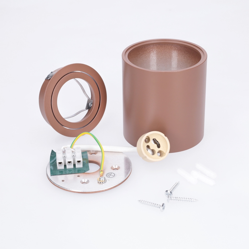 BRILAGI - Spot svetiljka MIA 1xGU10/30W/230V 84x80 mm braon