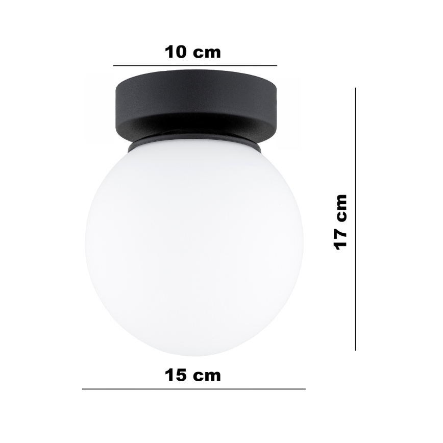 Brilagi - Spot svetiljka MILO 1xE27/60W/230V crna