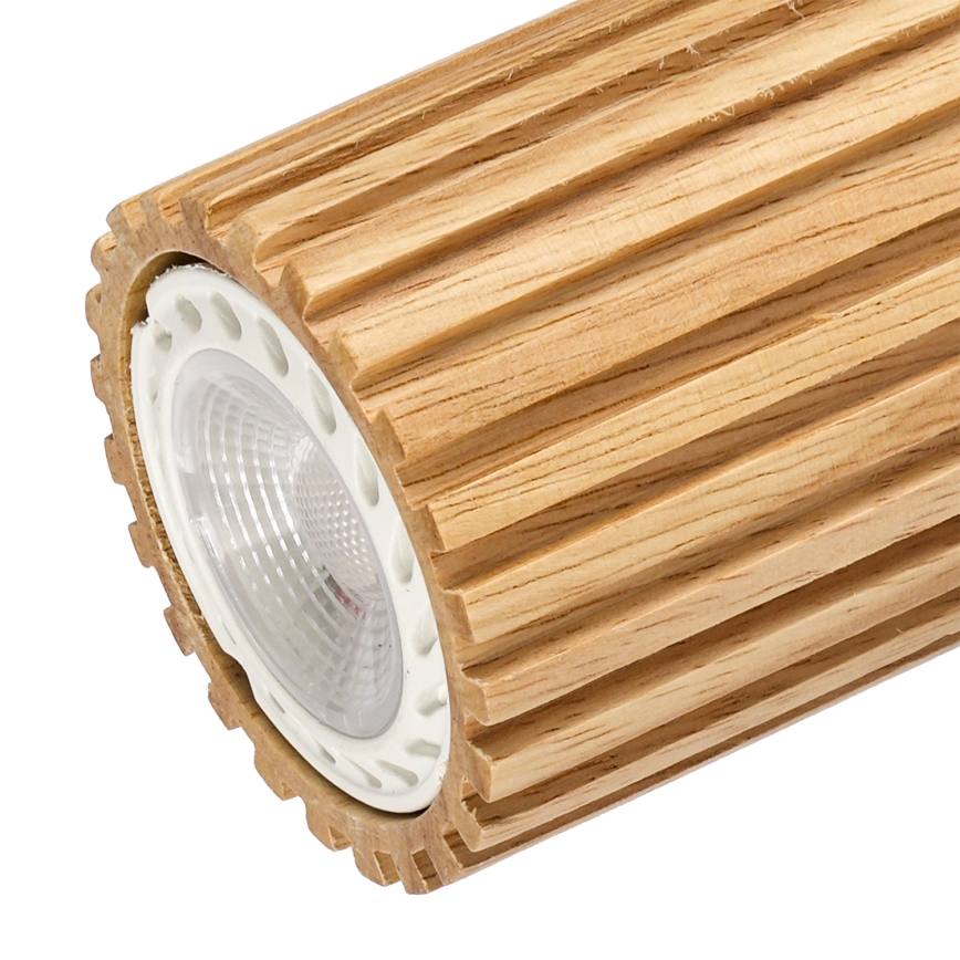 Brilagi - Spot svetiljka MODERN WOOD 3xGU10/8W/230V drvo/bela
