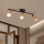 Brilagi - Spot svetiljka MODERN WOOD 3xGU10/8W/230V drvo/crna