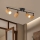 Brilagi - Spot svetiljka MODERN WOOD 4xGU10/8W/230V drvo/crna