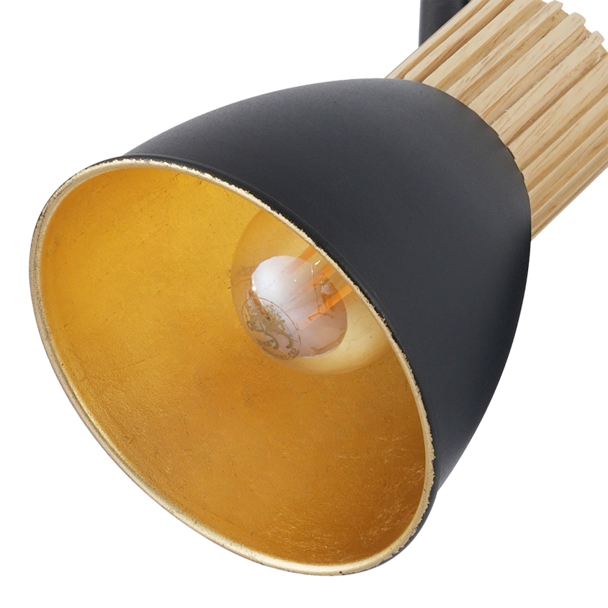 Brilagi - Spot svetiljka ODENSE 3xE14/10W/230V drvo/crna