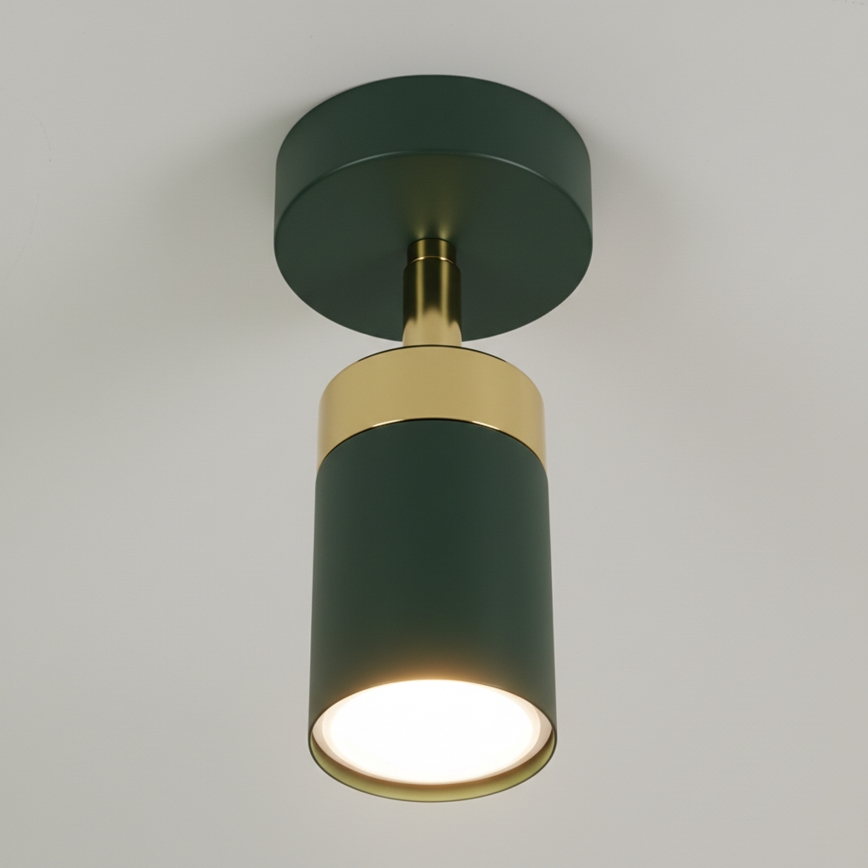 Brilagi - Spot svetlo POKER 1xGU10/25W/230V zelena/zlatna