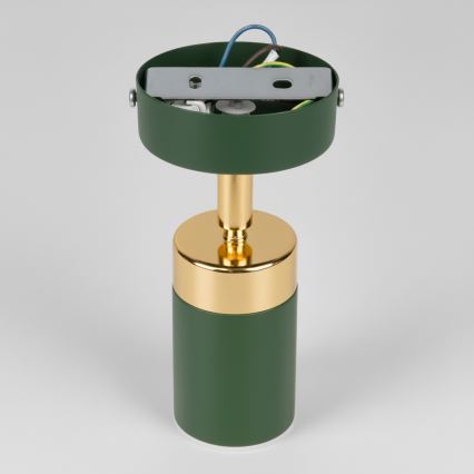 Brilagi - Spot svetlo POKER 1xGU10/25W/230V zelena/zlatna