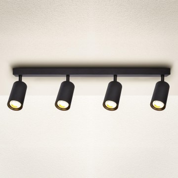 Brilagi - Spot svetiljka SELE 4xGU10/30W/230V crna