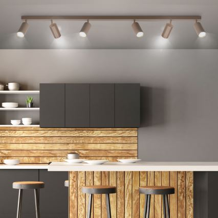 Brilagi - Spot svetiljka SELE 6xGU10/30W/230V bež