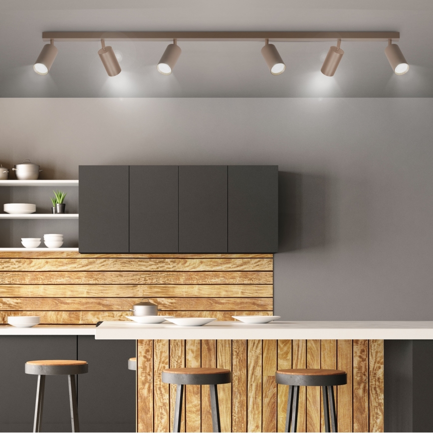 Brilagi - Spot svetiljka SELE 6xGU10/30W/230V bež