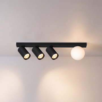 Brilagi - Spot svetiljka SELE BALL 3xGU10/30W/230V + 1xG9/10W crna