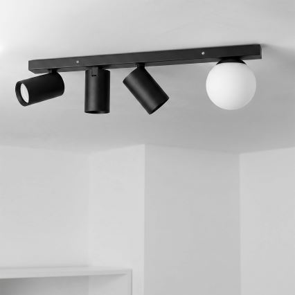 BRILAGI - Spot svetiljka SELE BALL 3xGU10/30W/230V + 1xG9/10W crna