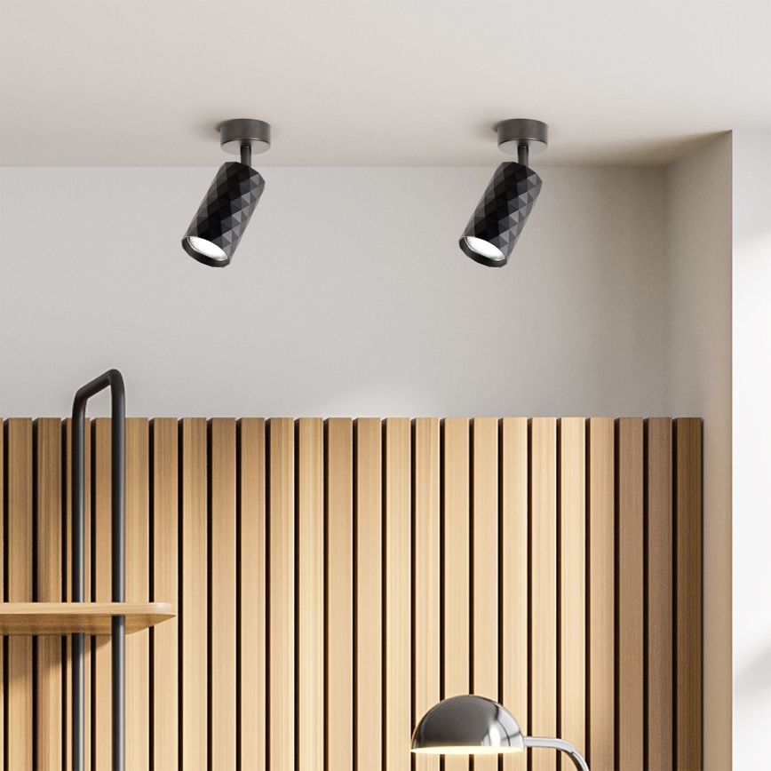 Brilagi - Spot svetiljka SELE DIAMANT 1xGU10/30W/230V crna