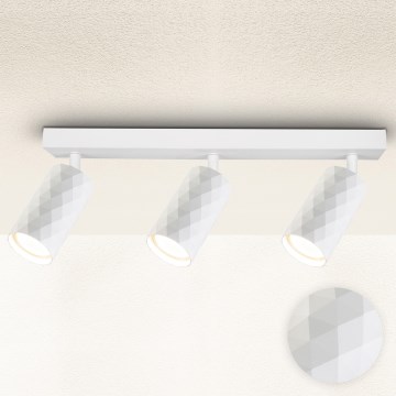 Brilagi - Spot svetiljka SELE DIAMANT 3xGU10/30W/230V bela