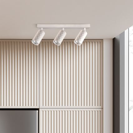 Brilagi - Spot svetiljka SELE DIAMANT 3xGU10/30W/230V bela