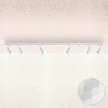 Brilagi - Spot svetiljka SELE DIAMANT 6xGU10/30W/230V bela
