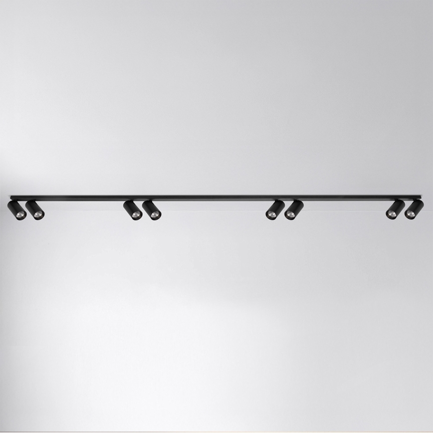 Brilagi - Spot svetiljka SELE LONG 8xGU10/30W/230V crna