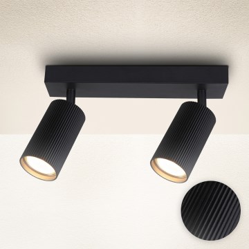 Brilagi - Spot svetiljka SELE MODERN 2xGU10/30W/230V crna