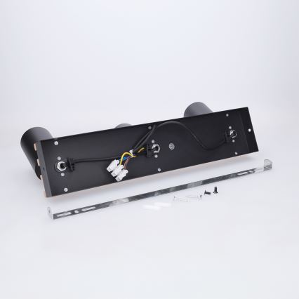 Brilagi - Spot svetiljka SELE WOOD 3xGU10/30W/230V crna/drvo
