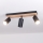 Brilagi - Spot svetiljka SELE WOOD ACOUSTIC 3xGU10/30W/230V crna/drvo