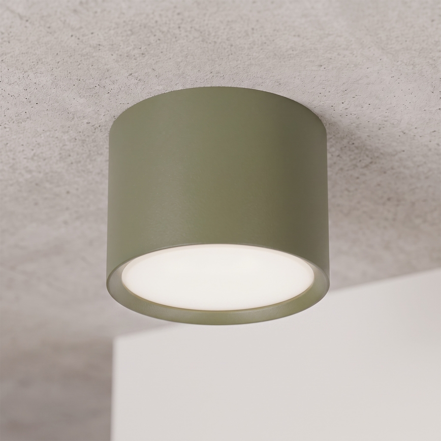 BRILAGI - Spot svetiljka SMOOTH 1xGX53/15W/230V 60x82 mm tamno zelena