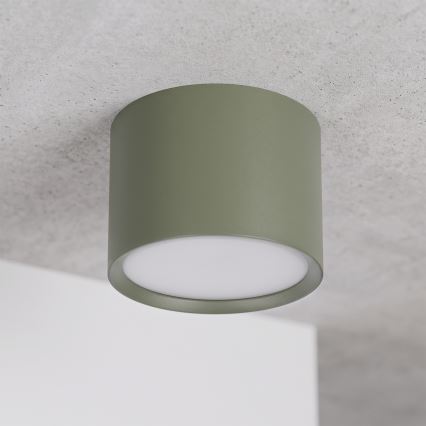 BRILAGI - Spot svetiljka SMOOTH 1xGX53/15W/230V 60x82 mm tamno zelena