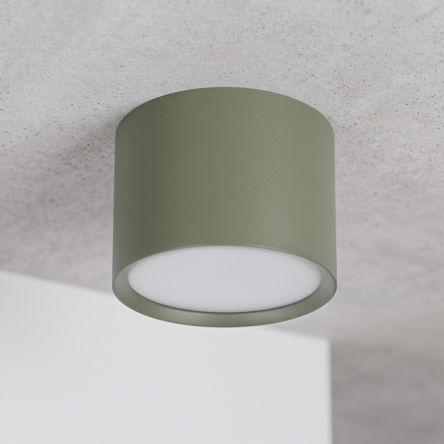 BRILAGI - Spot svetiljka SMOOTH 1xGX53/15W/230V 60x82 mm tamno zelena