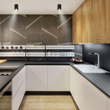 Brilagi - Spot svetlo MIA 1xGU10/30W/230V 100x80 mm crna